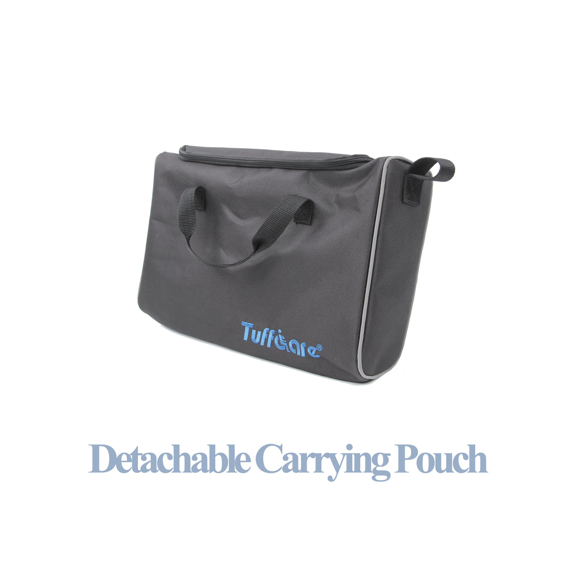 Durable, detachable carrying pouch for Tuffcare Freedom Neptune Rollator Walker.